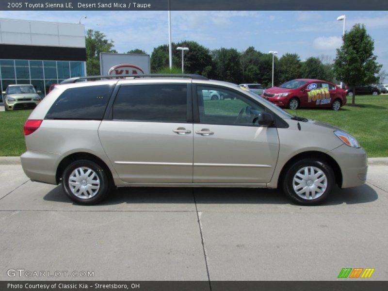 Desert Sand Mica / Taupe 2005 Toyota Sienna LE