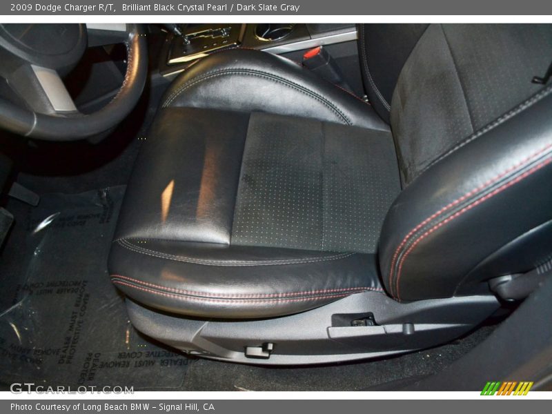 Brilliant Black Crystal Pearl / Dark Slate Gray 2009 Dodge Charger R/T