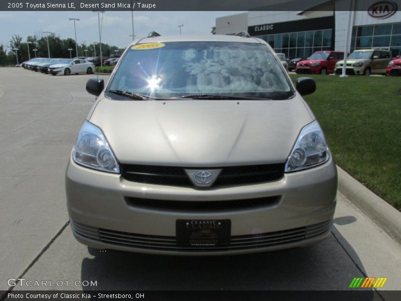 Desert Sand Mica / Taupe 2005 Toyota Sienna LE