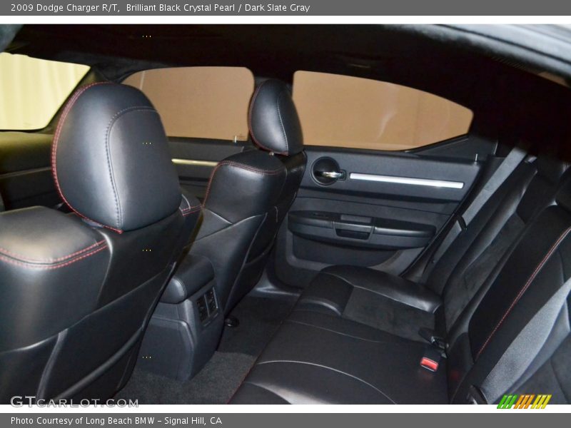 Brilliant Black Crystal Pearl / Dark Slate Gray 2009 Dodge Charger R/T