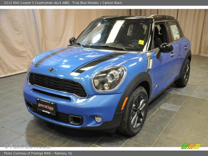True Blue Metallic / Carbon Black 2013 Mini Cooper S Countryman ALL4 AWD