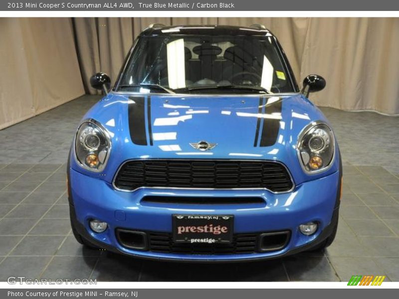 True Blue Metallic / Carbon Black 2013 Mini Cooper S Countryman ALL4 AWD
