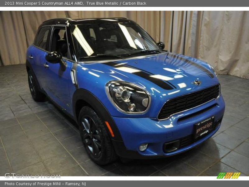 True Blue Metallic / Carbon Black 2013 Mini Cooper S Countryman ALL4 AWD