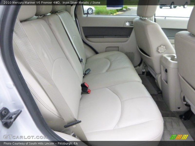 Rear Seat of 2010 Mariner V6 Premier 4WD