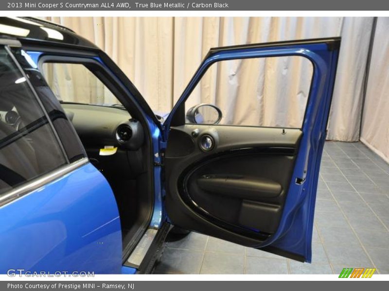 True Blue Metallic / Carbon Black 2013 Mini Cooper S Countryman ALL4 AWD