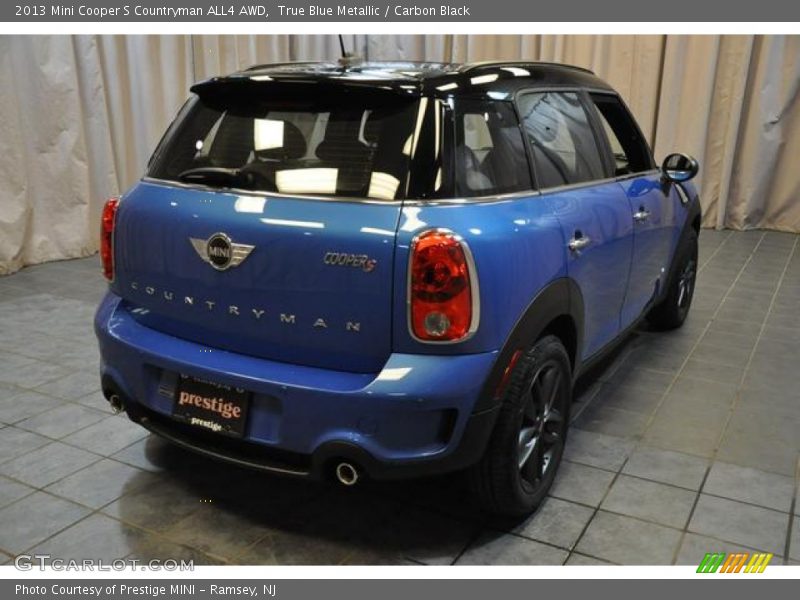 True Blue Metallic / Carbon Black 2013 Mini Cooper S Countryman ALL4 AWD