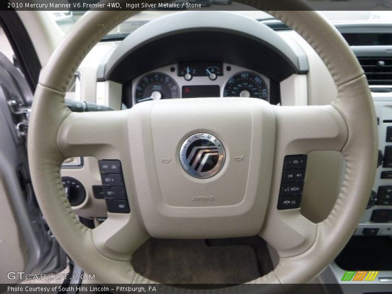  2010 Mariner V6 Premier 4WD Steering Wheel