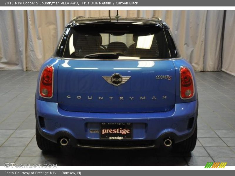 True Blue Metallic / Carbon Black 2013 Mini Cooper S Countryman ALL4 AWD