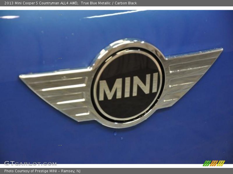 True Blue Metallic / Carbon Black 2013 Mini Cooper S Countryman ALL4 AWD