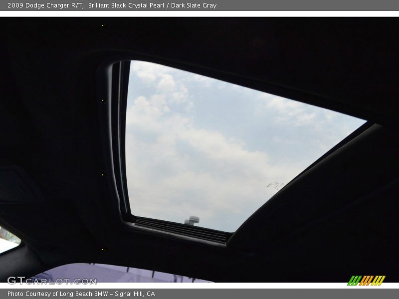 Brilliant Black Crystal Pearl / Dark Slate Gray 2009 Dodge Charger R/T