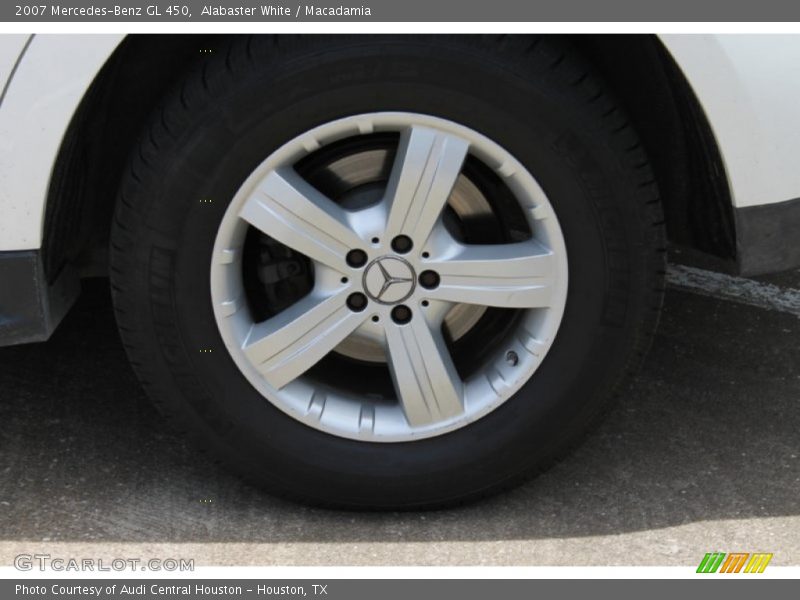 Alabaster White / Macadamia 2007 Mercedes-Benz GL 450