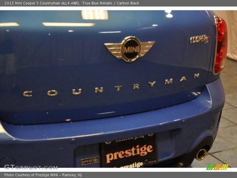 True Blue Metallic / Carbon Black 2013 Mini Cooper S Countryman ALL4 AWD