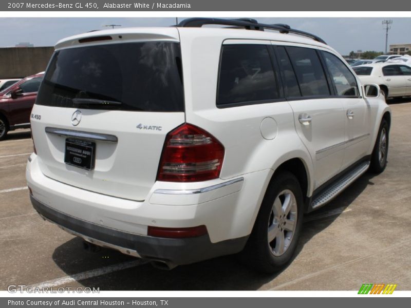 Alabaster White / Macadamia 2007 Mercedes-Benz GL 450