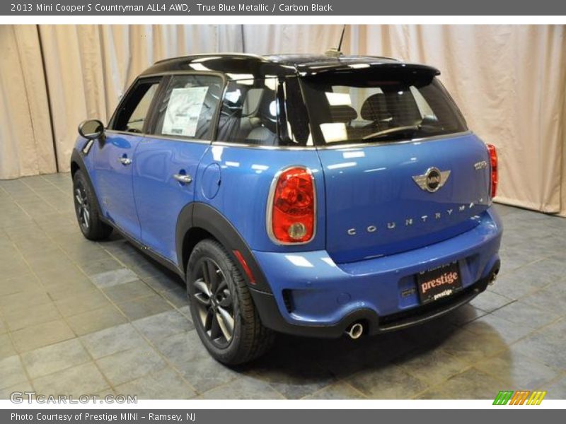 True Blue Metallic / Carbon Black 2013 Mini Cooper S Countryman ALL4 AWD