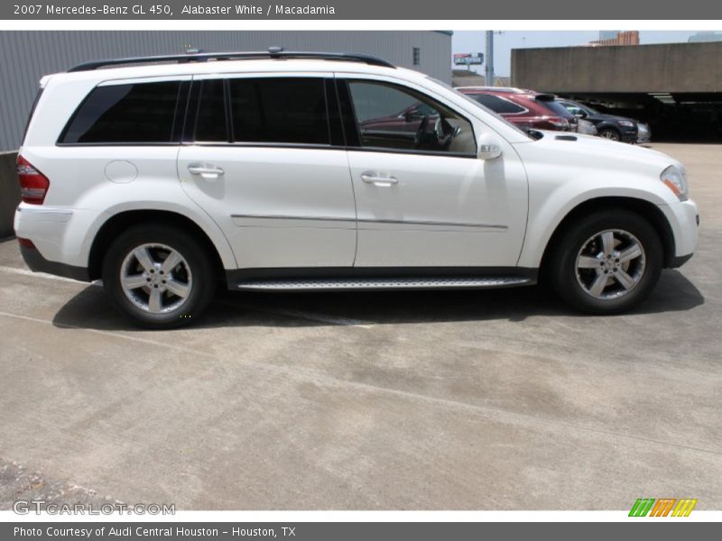 Alabaster White / Macadamia 2007 Mercedes-Benz GL 450