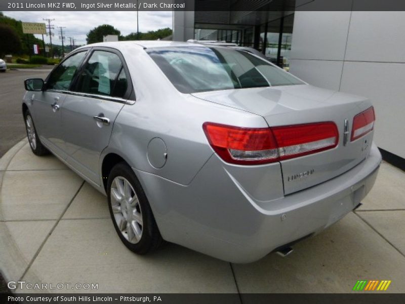 Ingot Silver Metallic / Dark Charcoal 2011 Lincoln MKZ FWD