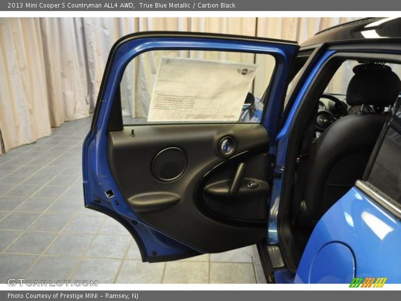 True Blue Metallic / Carbon Black 2013 Mini Cooper S Countryman ALL4 AWD