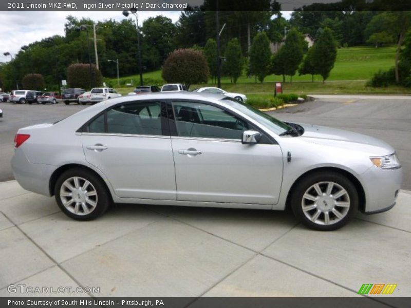 Ingot Silver Metallic / Dark Charcoal 2011 Lincoln MKZ FWD