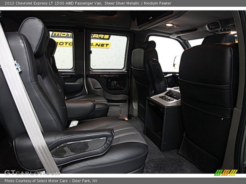 Sheer Silver Metallic / Medium Pewter 2013 Chevrolet Express LT 1500 AWD Passenger Van