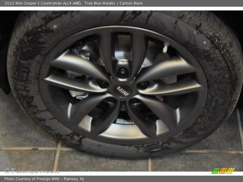 True Blue Metallic / Carbon Black 2013 Mini Cooper S Countryman ALL4 AWD