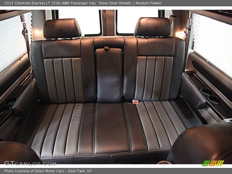 Sheer Silver Metallic / Medium Pewter 2013 Chevrolet Express LT 1500 AWD Passenger Van