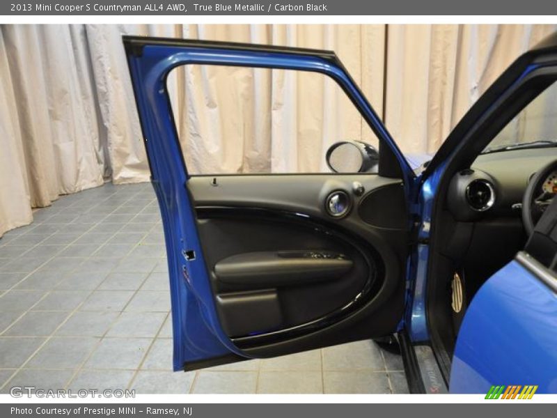 True Blue Metallic / Carbon Black 2013 Mini Cooper S Countryman ALL4 AWD