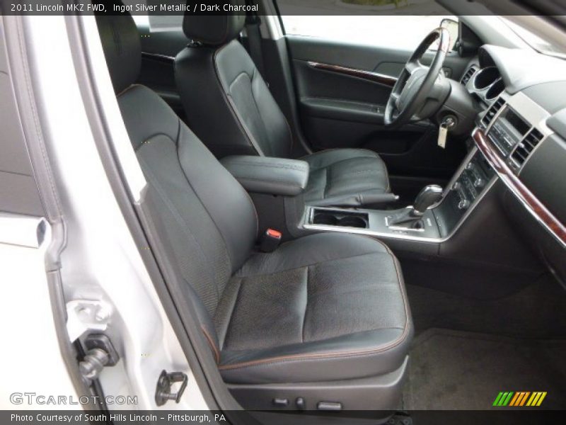 Ingot Silver Metallic / Dark Charcoal 2011 Lincoln MKZ FWD