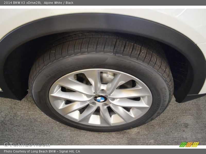 Alpine White / Black 2014 BMW X3 xDrive28i