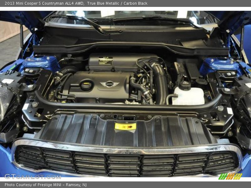 True Blue Metallic / Carbon Black 2013 Mini Cooper S Countryman ALL4 AWD
