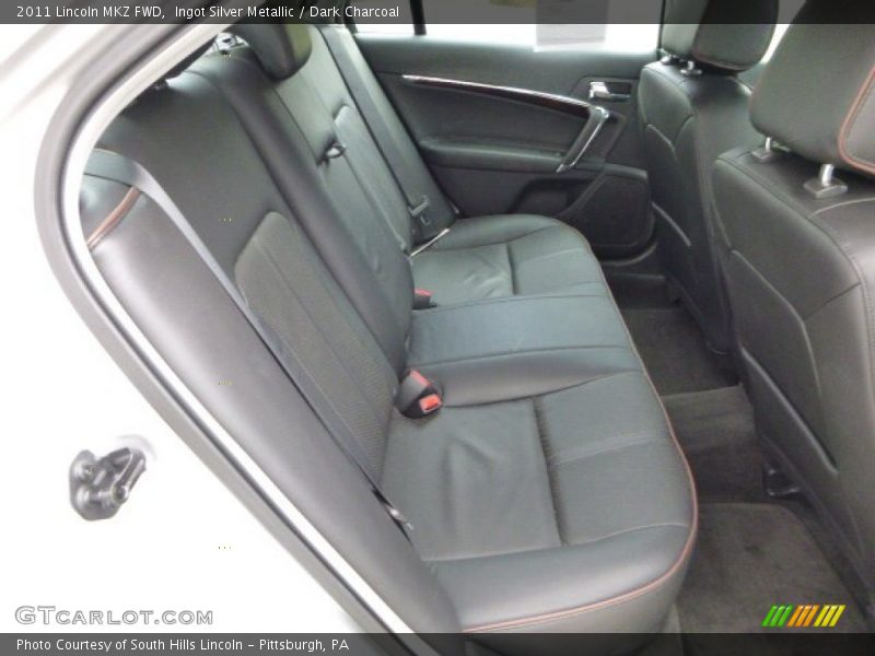 Rear Seat of 2011 MKZ FWD