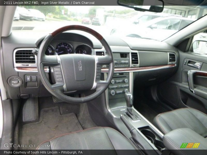 Ingot Silver Metallic / Dark Charcoal 2011 Lincoln MKZ FWD