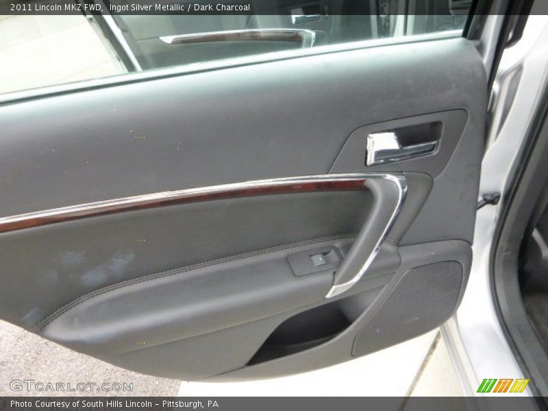Ingot Silver Metallic / Dark Charcoal 2011 Lincoln MKZ FWD
