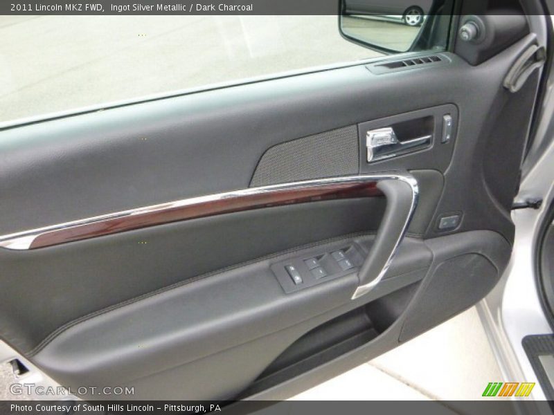 Ingot Silver Metallic / Dark Charcoal 2011 Lincoln MKZ FWD