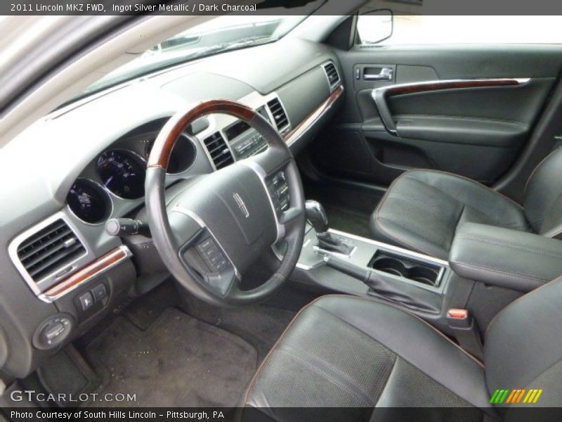 Ingot Silver Metallic / Dark Charcoal 2011 Lincoln MKZ FWD