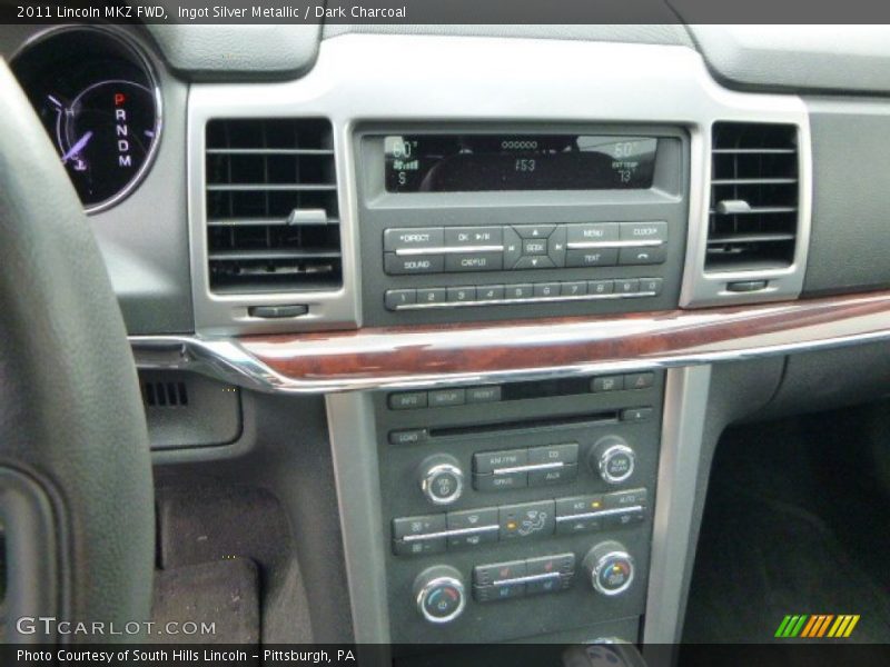 Ingot Silver Metallic / Dark Charcoal 2011 Lincoln MKZ FWD