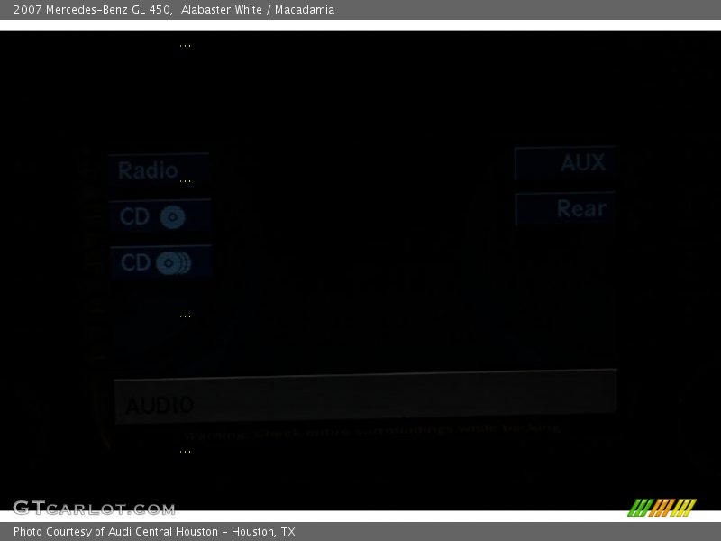 Alabaster White / Macadamia 2007 Mercedes-Benz GL 450