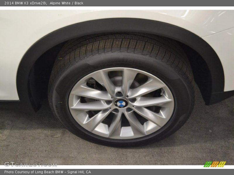 Alpine White / Black 2014 BMW X3 xDrive28i