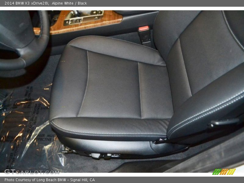 Alpine White / Black 2014 BMW X3 xDrive28i