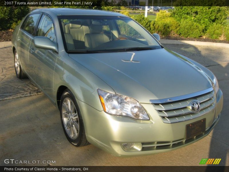 Silver Pine Pearl / Ivory 2007 Toyota Avalon Limited