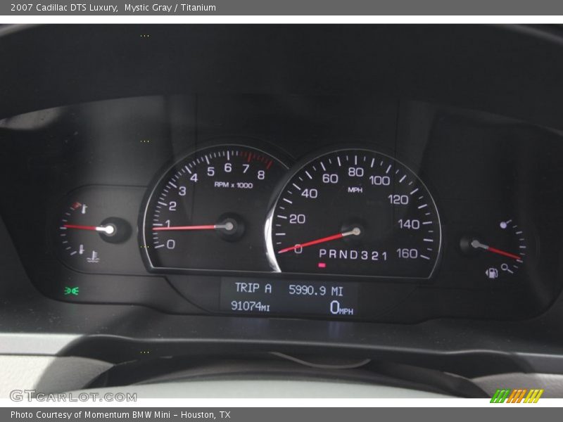 Mystic Gray / Titanium 2007 Cadillac DTS Luxury