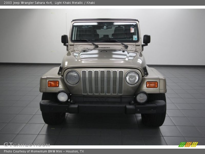 Light Khaki Metallic / Khaki 2003 Jeep Wrangler Sahara 4x4