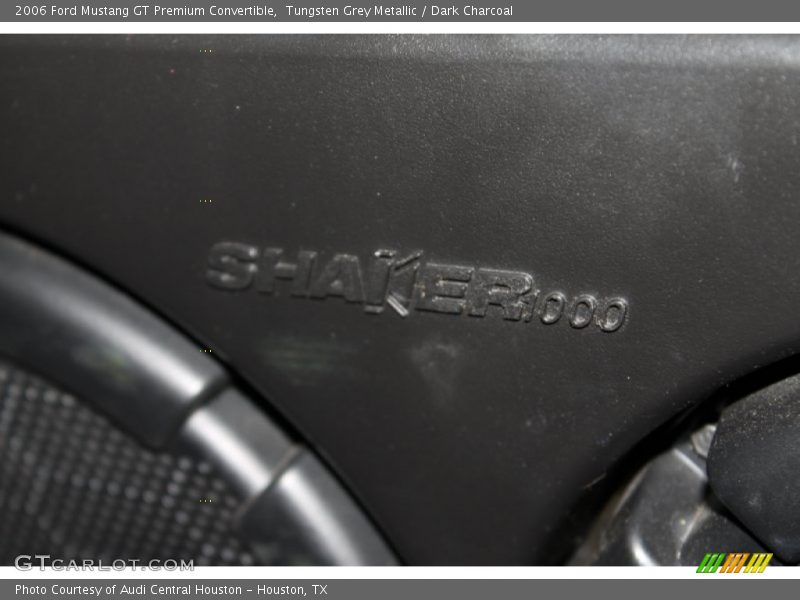 Tungsten Grey Metallic / Dark Charcoal 2006 Ford Mustang GT Premium Convertible
