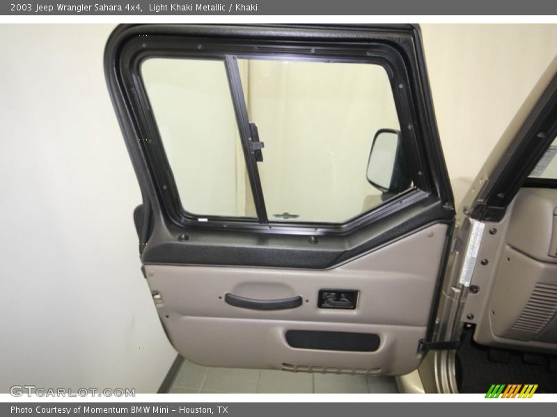 Light Khaki Metallic / Khaki 2003 Jeep Wrangler Sahara 4x4