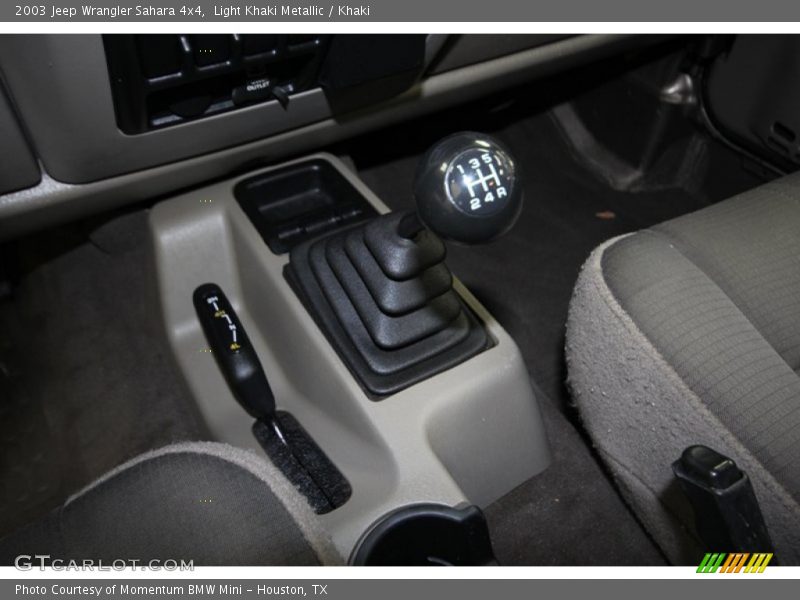 Light Khaki Metallic / Khaki 2003 Jeep Wrangler Sahara 4x4