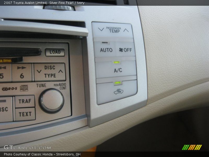 Silver Pine Pearl / Ivory 2007 Toyota Avalon Limited