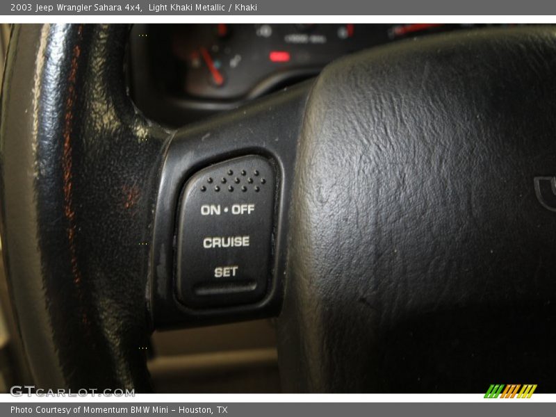 Light Khaki Metallic / Khaki 2003 Jeep Wrangler Sahara 4x4