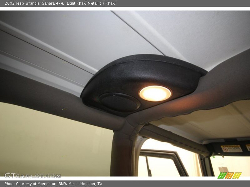 Light Khaki Metallic / Khaki 2003 Jeep Wrangler Sahara 4x4