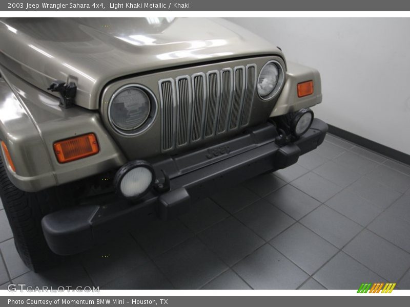 Light Khaki Metallic / Khaki 2003 Jeep Wrangler Sahara 4x4