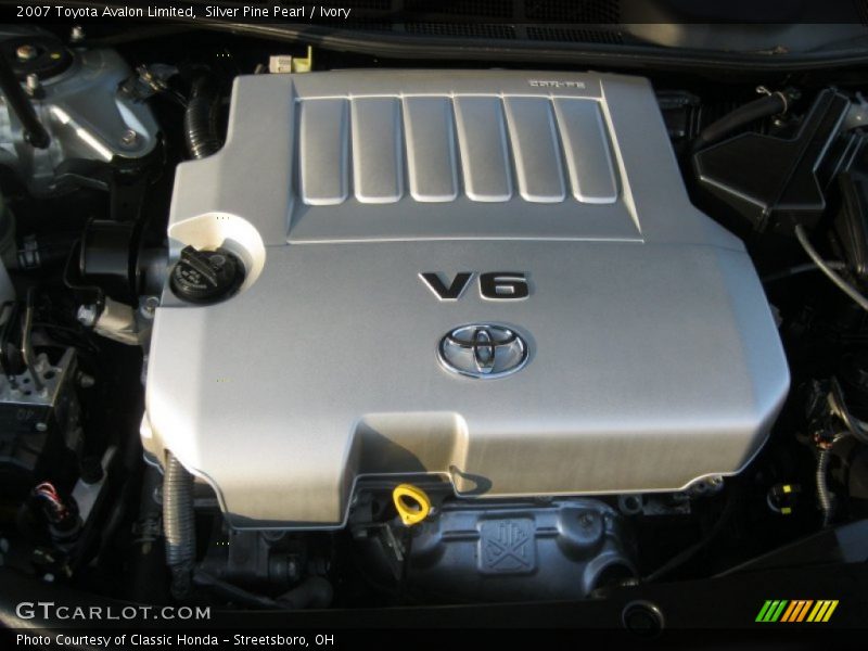 Silver Pine Pearl / Ivory 2007 Toyota Avalon Limited