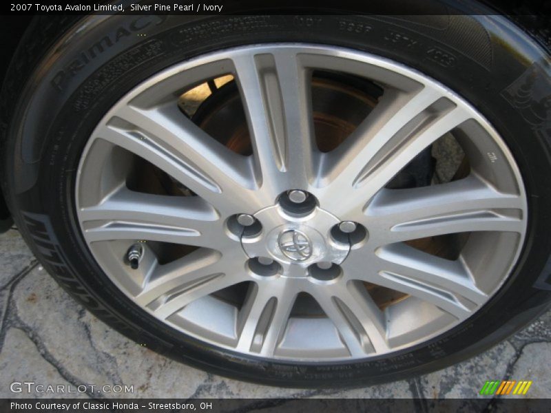 Silver Pine Pearl / Ivory 2007 Toyota Avalon Limited